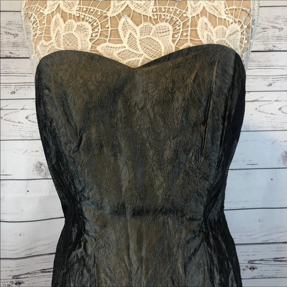 Vintage Jolie Madame strapless dress and matching coat size 12 - Picture 3 of 12